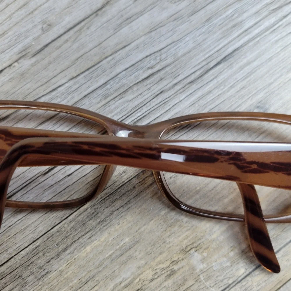 Ray-Ban Eyeglasses RB 4067 689 Brown Rectangular Frames‎ Only 52-16-145